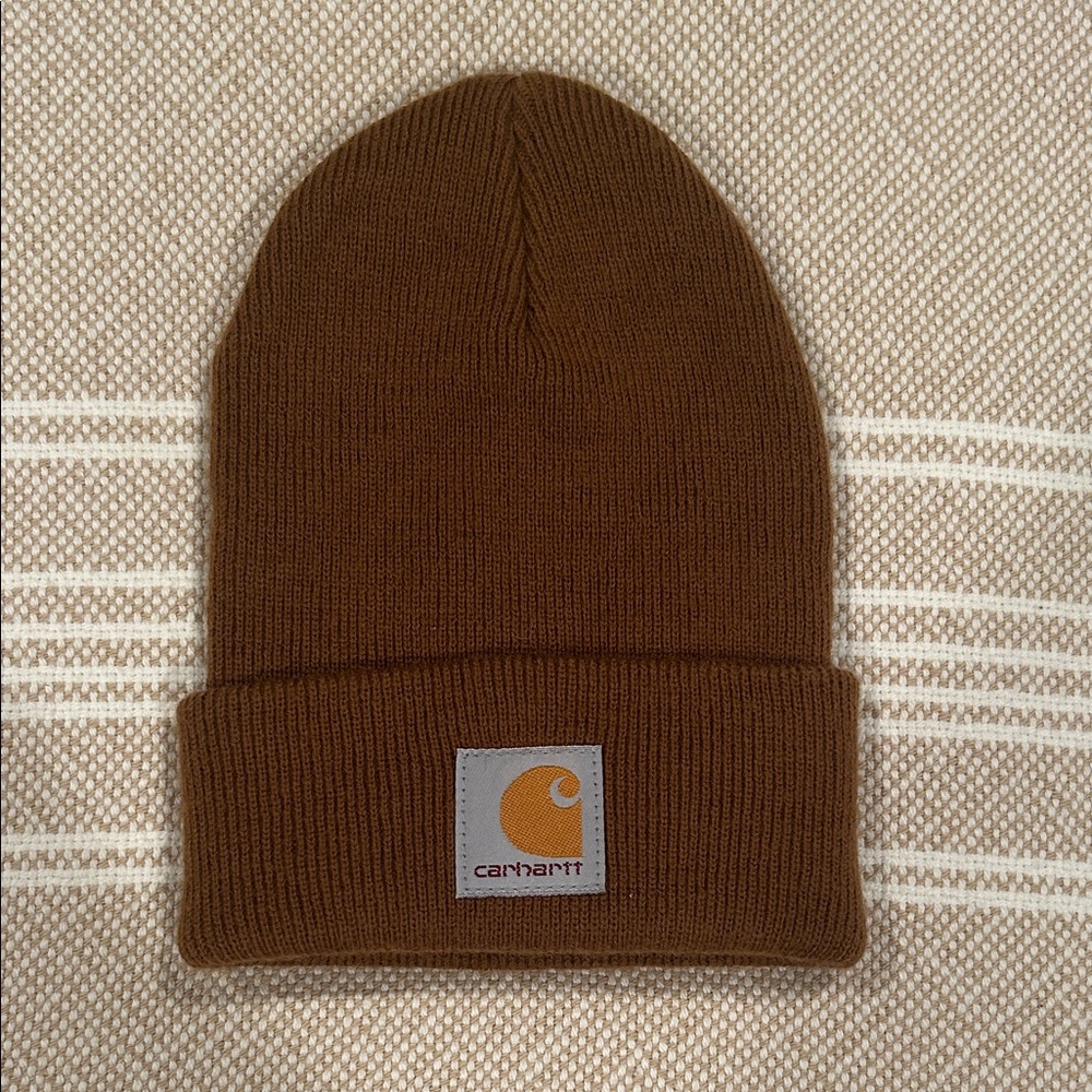 Carhartt Infant/Toddler Warm Brown Knit Hat